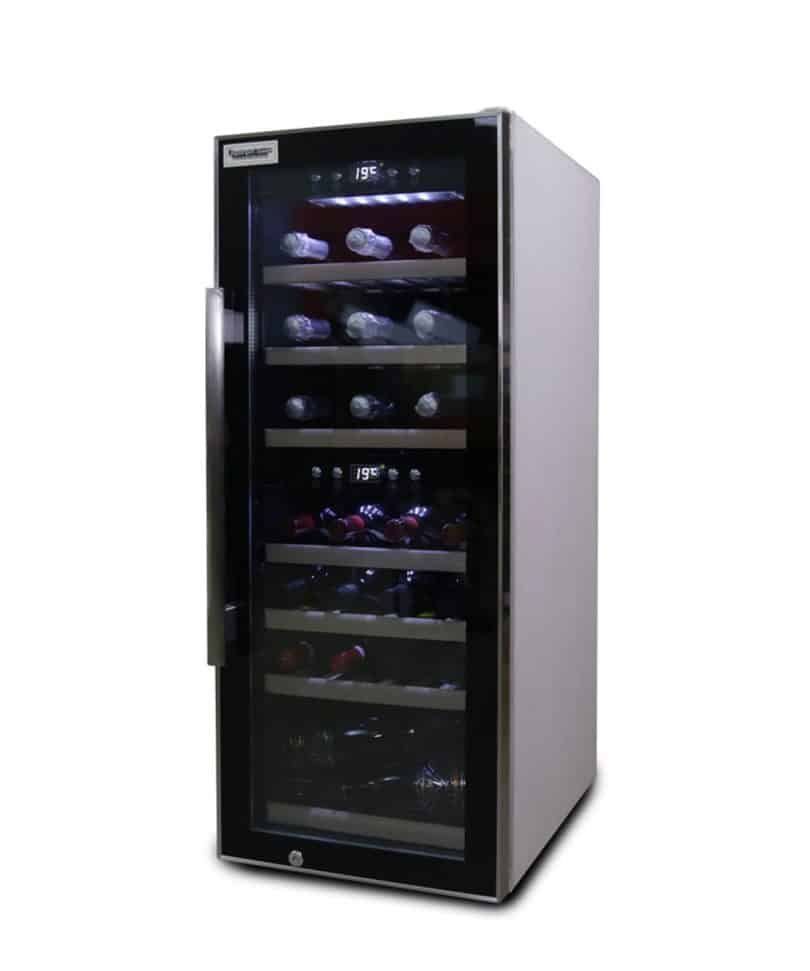 Wine Cooler 38 bottles, Maserati Leather cover