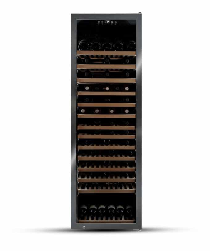 Professional Wine Cooler 160 bottles, dark