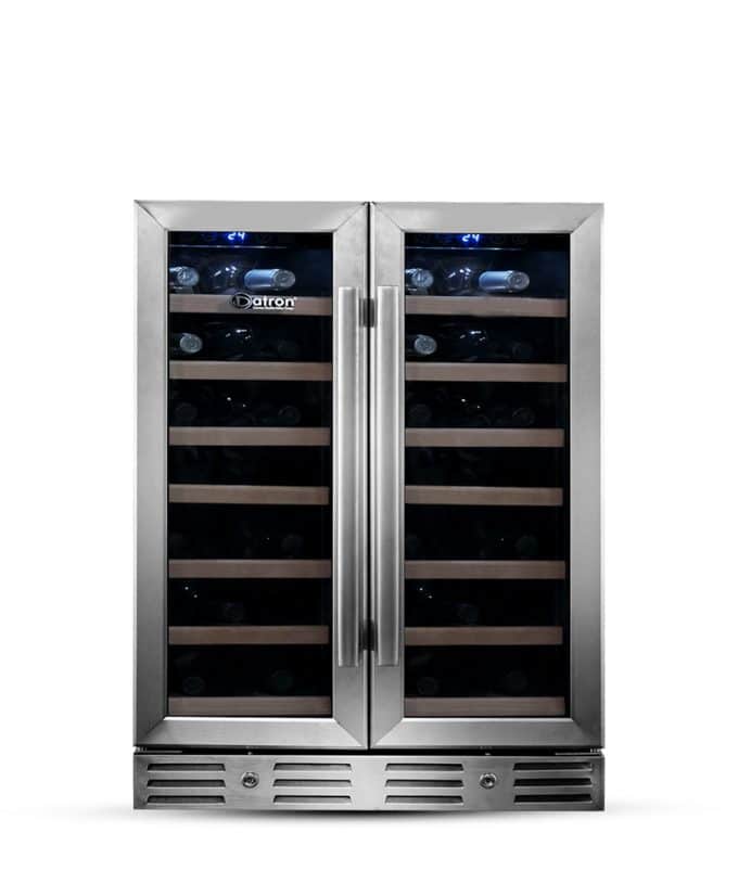 Wine Cooler 40 bottles dual zone