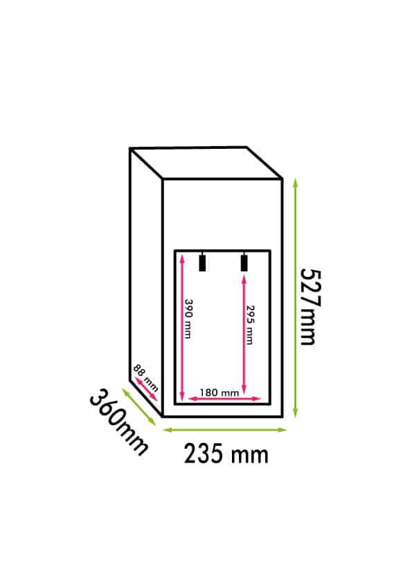 Weindispenser 2 Flaschen