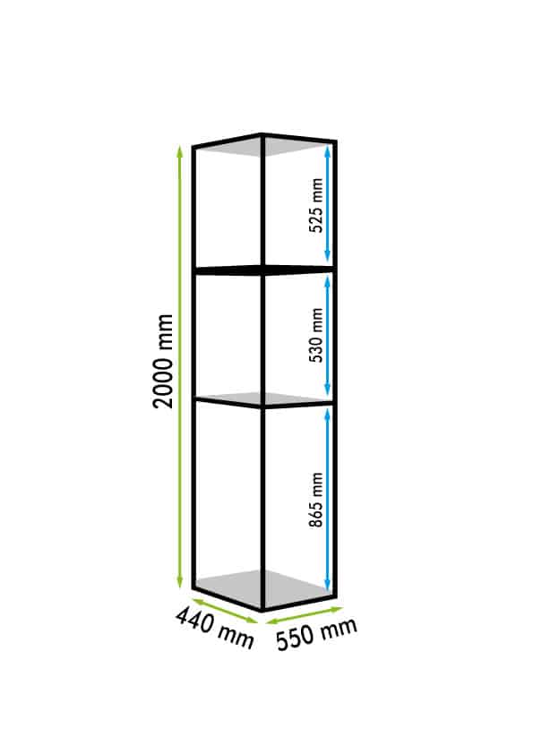 Custom shelving unit for Wine Coolers with storage racks for hanging wine glasses