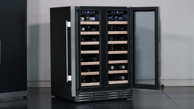 Wine Cooler 40 bottles dual zone