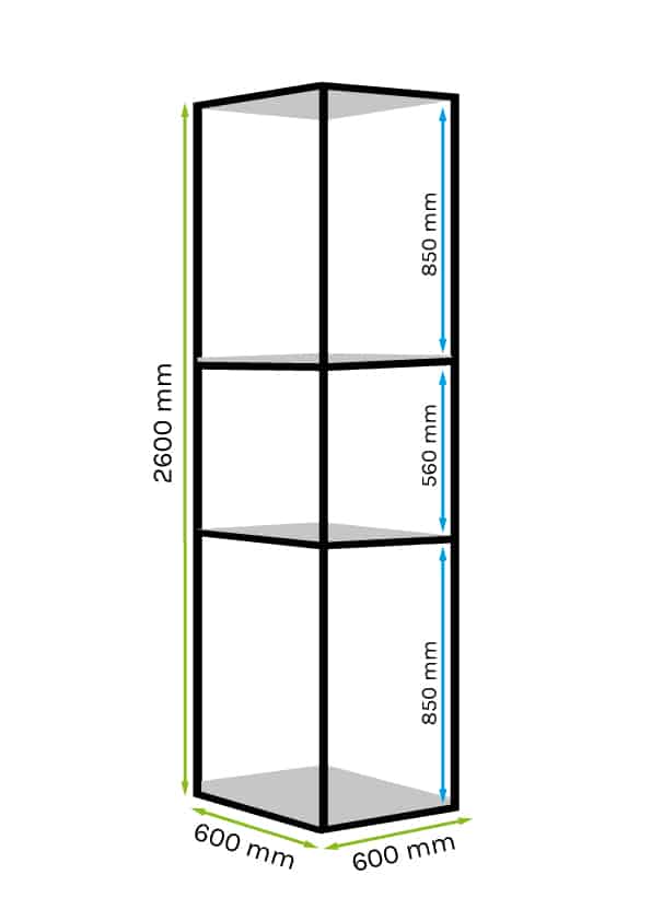 Scaffale 60 per Cantinette vino Datron