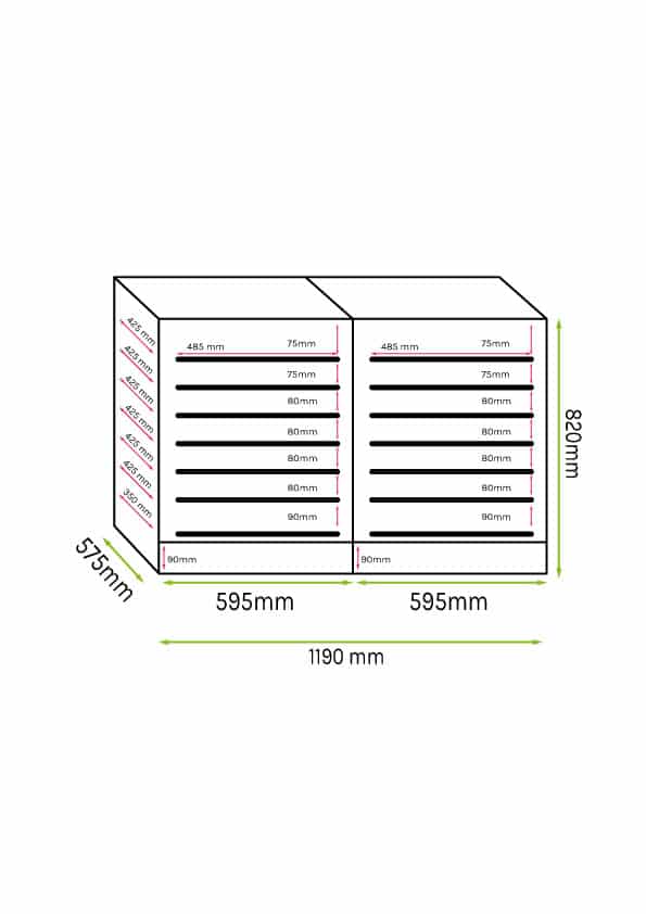 Large capacity Fridges 108 bottles Luxury