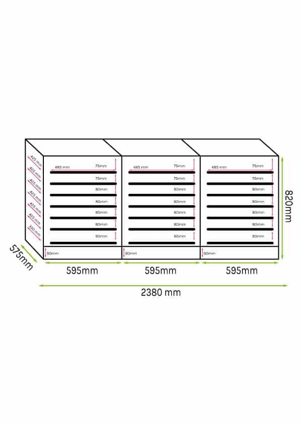 Large capacity Wine Fridges 162 bottles Luxury