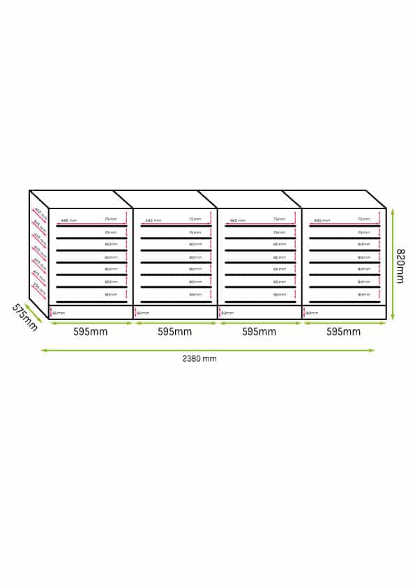 Large capacity Wine Fridges 216 bottles