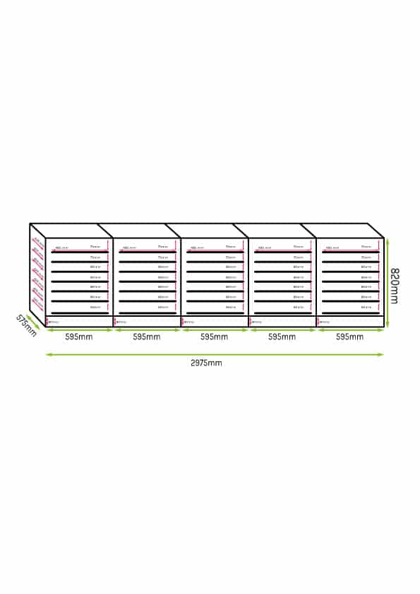 Large capacity Wine Fridges 270 bottles Luxury