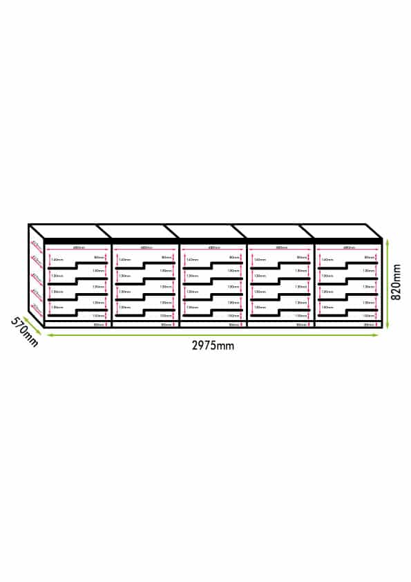 Large capacity Wine Fridges 200 bottles Luxury Show