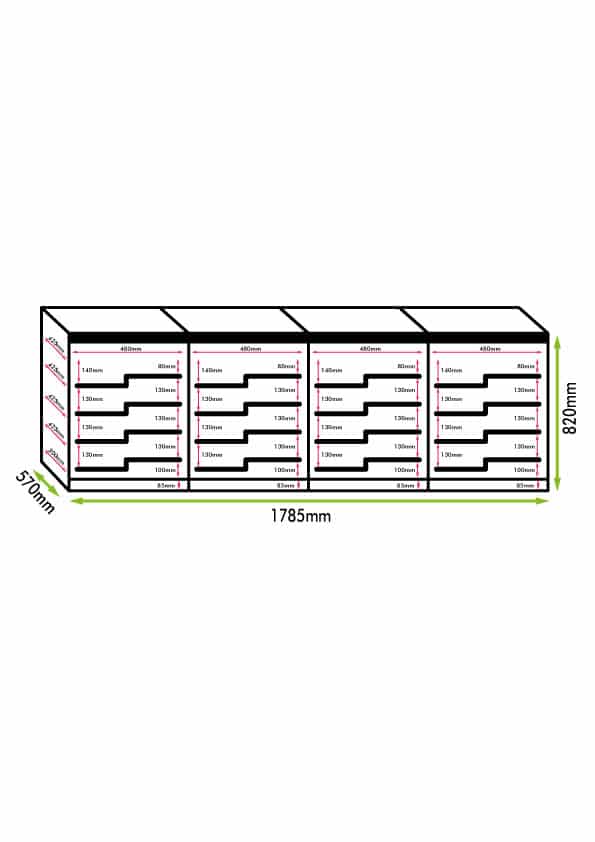 Large capacity Wine Fridges 160 bottles Luxury Show