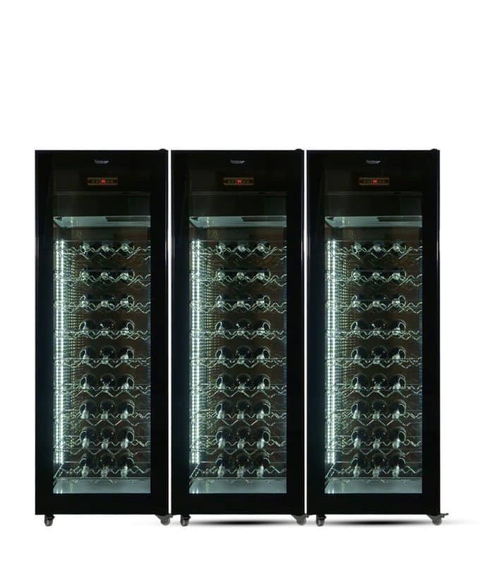 Large capacity Wine Fridges 243 bottles