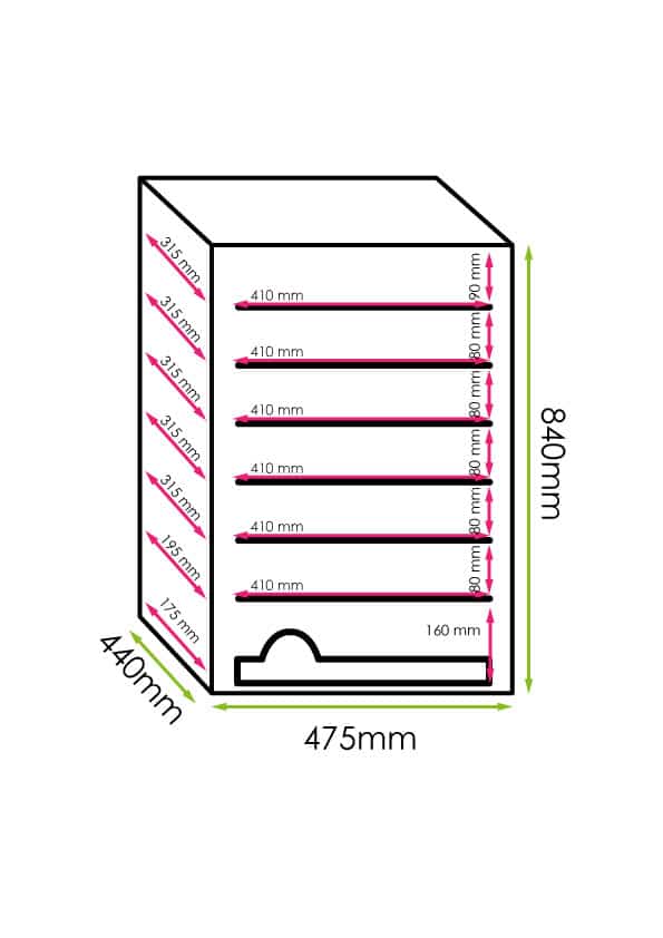 Weinkühlschrank 34 Flaschen Design